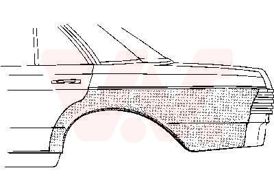 VAN WEZEL Боковина 3010143